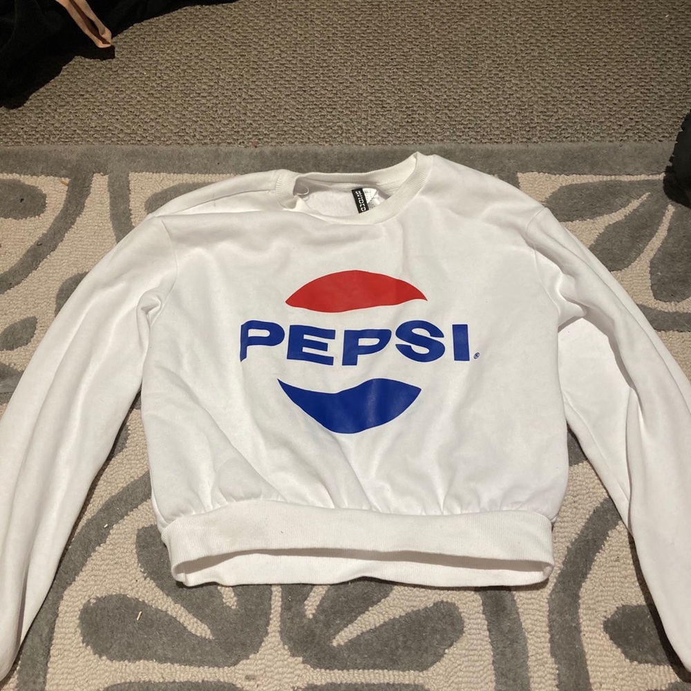 Cropped Pepsi hoodie